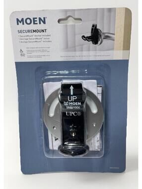 Moen SecureMount SMA1000 Home Care Anchor Mounting Kit Chrome New in Package